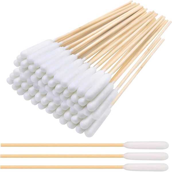 AnimoGoods™ 6 Inch Long Cotton Swabs for Dog Grooming – Eco-Friendly Q-Tips for Cats and Dogs – Dog Ear Cleaning Swabs – 100%