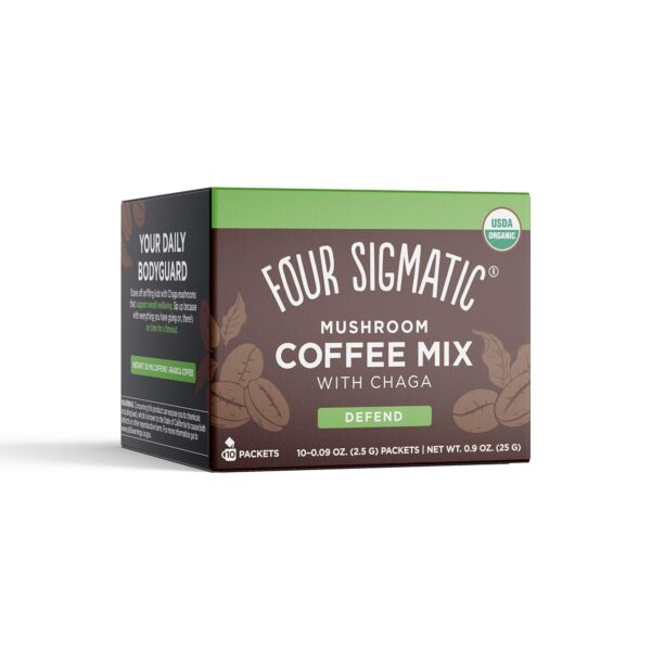 Four Sigmatic Lion’s Mane Mushroom Elixir with Organic Instant Coffee Powder