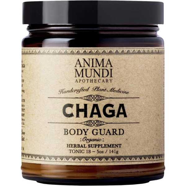 Anima Mundi Chaga Mushroom Powder – Organic Chaga Mushroom Powder – Immune System Support Supplement with Organic Chaga Extract