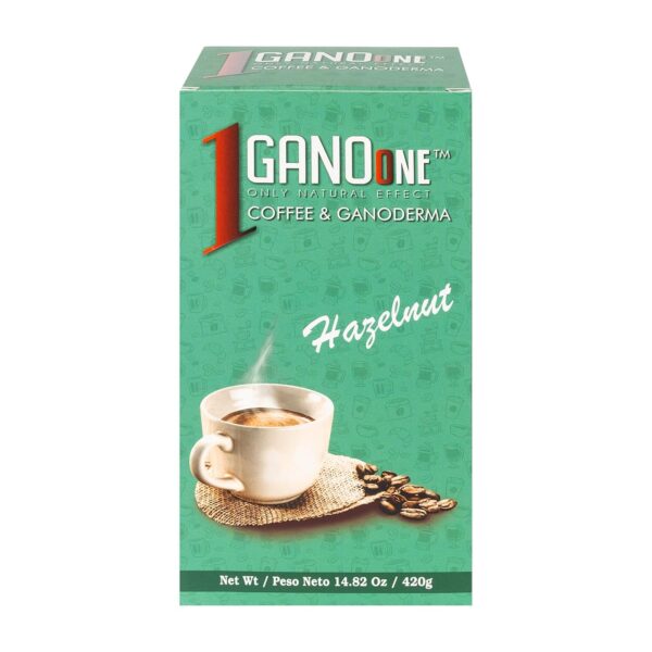 GanoOne Instant Classic Black Coffee with Ganoderma – Reishi Mushroom Extract Premium Blend 30 Single Serve Sachets, 6-pack