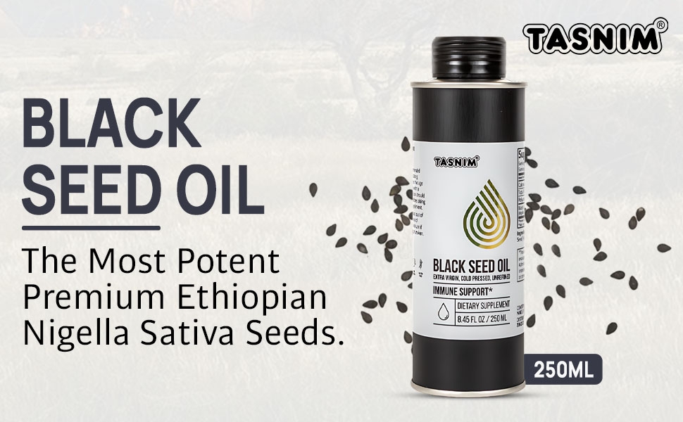 Ethiopian Black Seed Oil Tasnim 250ml