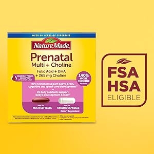 Nature Made Prenatal Multi + Choline