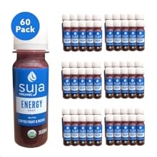 suja, juice, energy, shot, functional, beverage, 60 pack