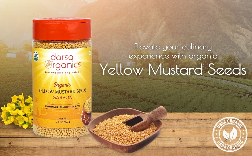 Yellow Mustard Seeds