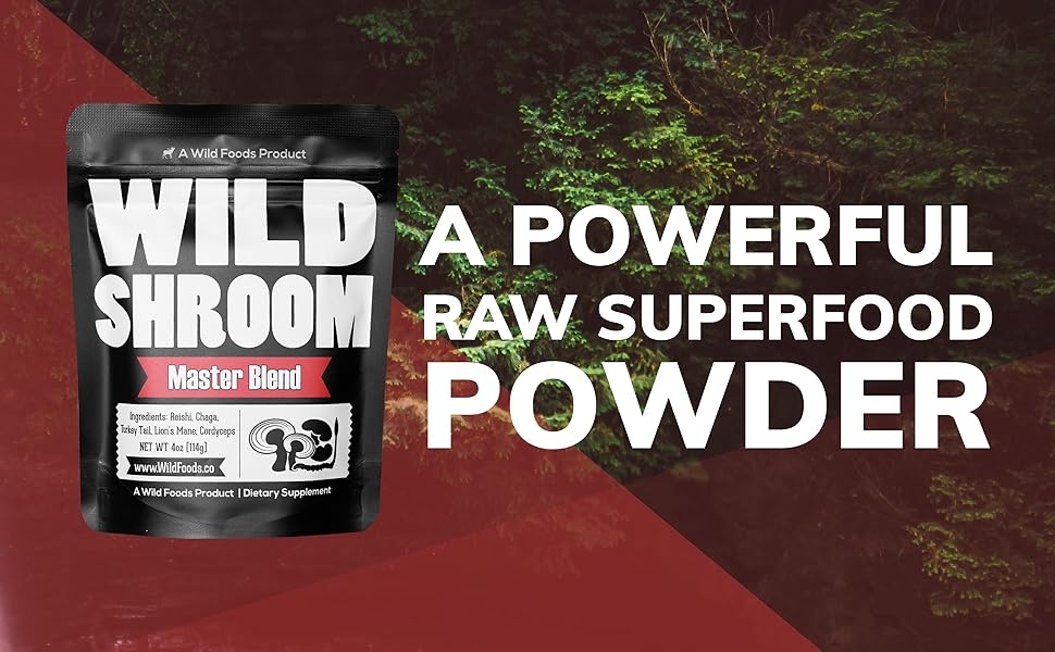 Powerful Raw Superfood Powder Nutritious Adaptogenic Herb Real Food Wild Natural Pure Healthy Good